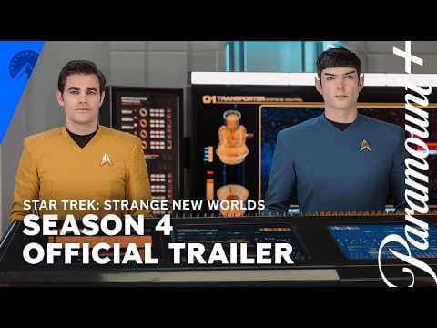 YouTube thumbnail for Star Trek: Strange New Worlds | Season 4 Official Trailer