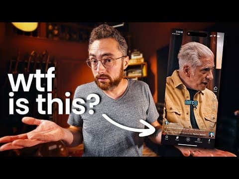 YouTube thumbnail for YouTube Is Using AI to Alter Content (and not telling us)