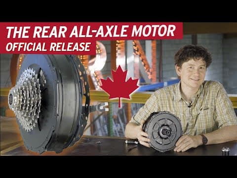 YouTube thumbnail for Grin released their REAR All-Axle Hub Motor
