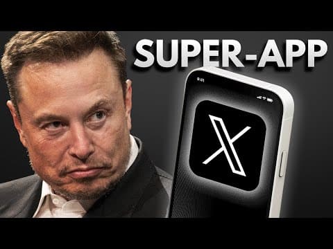 YouTube thumbnail for Elon wants X to clone WeChat. It will be hard.