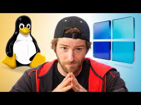 YouTube thumbnail for LTT - I Don't Think I Can Go Back To Windows...