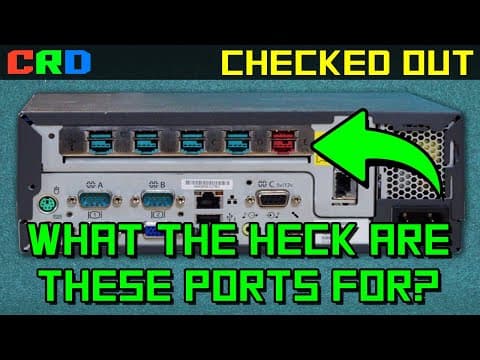 YouTube thumbnail for Cash registers use weird plugs - Cathode Ray Dude (CRD) [yt, 56min]