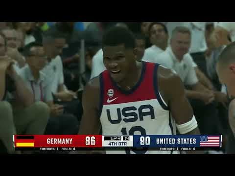 YouTube thumbnail for Final 7:40 USA vs Germany UNCUT | August 20, 2023