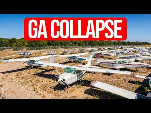 YouTube thumbnail for General aviation becomes accessible only to the wealthy