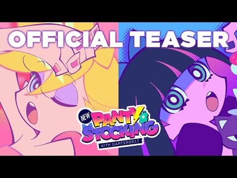 YouTube thumbnail for New PANTY & STOCKING with GARTERBELT | Official Teaser