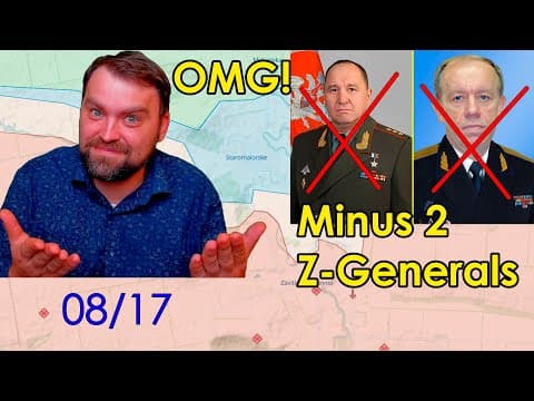 YouTube thumbnail for Update from Ukraine | Ruzzia Lost 2 Generals in One Day | Ukraine's Next Step After Urozhaine