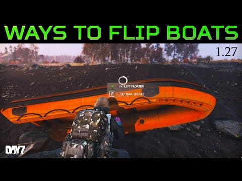 YouTube thumbnail for Why You Should Never Destroy a Flipped Boat in DayZ