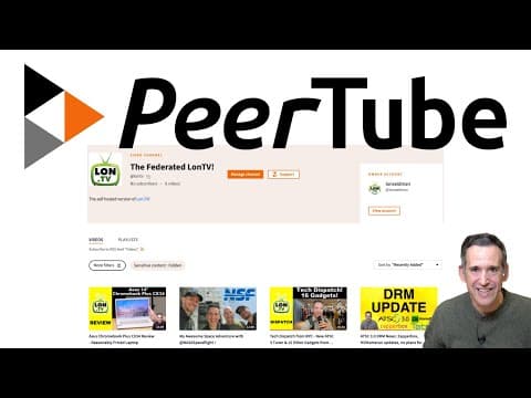 YouTube thumbnail for The YouTube Alternative Nobody's Talking About ! Peertube