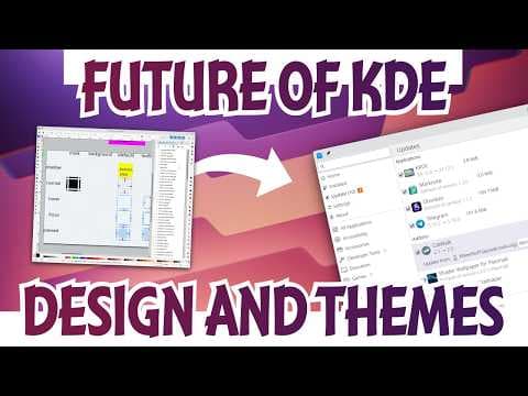 YouTube thumbnail for Introducing KDE Union and Plasma Next | Nicco Loves Linux