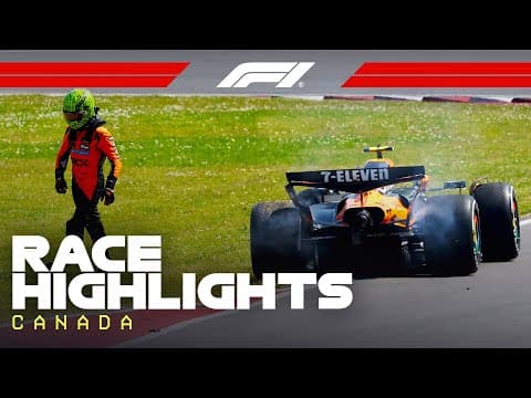 YouTube thumbnail for Race Highlights | 2025 Canadian Grand Prix