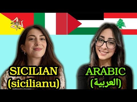 YouTube thumbnail for Similarities Between Arabic and Sicilian