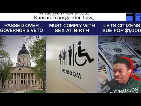 YouTube thumbnail for Kansas's Anti-Trans Bathroom Bill is Just the Beginning