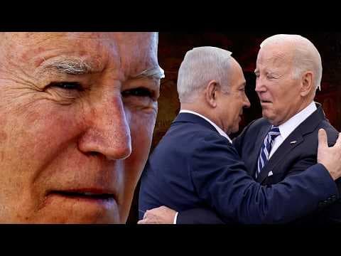YouTube thumbnail for Israel and Biden, How Biden allowed Israel to commit atrocities after Oct 7 (42min)