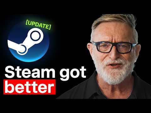 YouTube thumbnail for [Bellular News] People Aren't Buying New Games, So Valve Changed Steam