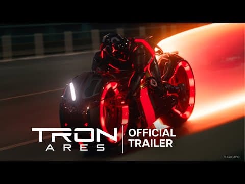 YouTube thumbnail for Tron: Ares | Official Trailer