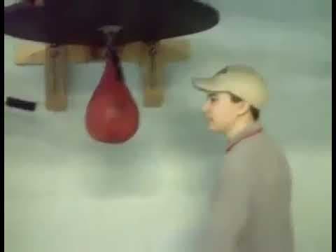 YouTube thumbnail for Ben Shapiro getting knocked out by a boxing bag