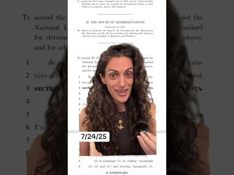 YouTube thumbnail for HR 1319 Will Make All Non-Federal Employees Independent Contractors (Without Benefits)