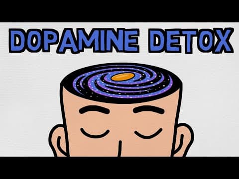 YouTube thumbnail for How I Tricked My Brain To Like Doing Hard Things (dopamine detox)