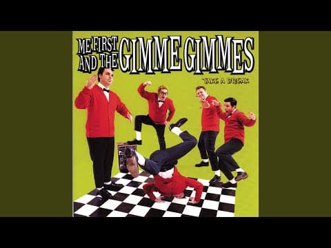 YouTube thumbnail for me first and the gimme gimme - save the best for last