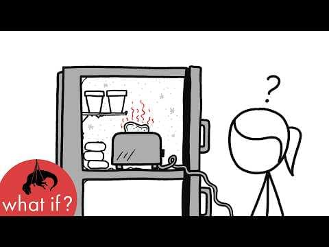 YouTube thumbnail for If you put a toaster in a freezer, which wins?