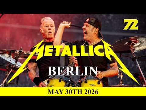 YouTube thumbnail for Metallica Monday: Berlin 2026