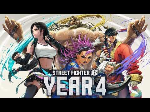 YouTube thumbnail for Street Fighter 6 - Year 4 Character Reveal Trailer feat. Tifa (FINAL FANTASY VII Remake Series)