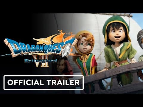 YouTube thumbnail for Dragon Quest 7 Reimagined - Official Release Date Trailer