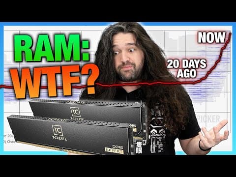 YouTube thumbnail for [Gamers Nexus] RAM: WTF?