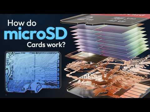 YouTube thumbnail for How can MicroSD cards store so much data?