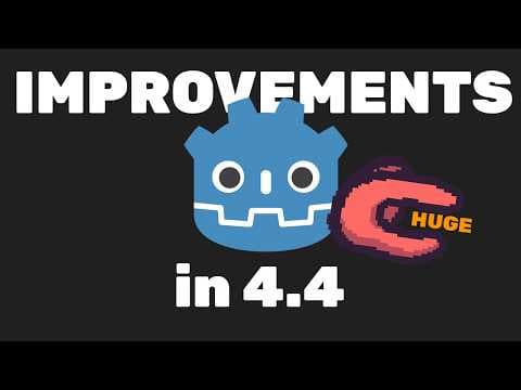 YouTube thumbnail for Small (BIG) changes coming in Godot 4.4