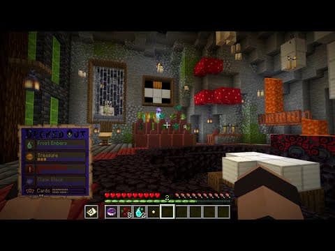 YouTube thumbnail for HermitCraft S9#16: Decked Out - Phase 3: Black Mines Terror