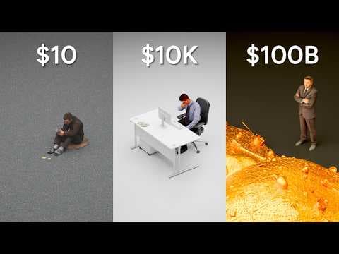 YouTube thumbnail for Every Level of Wealth in 13 Minutes [13:30]