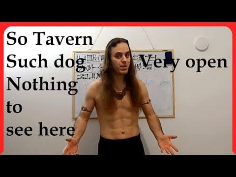 YouTube thumbnail for Sumerian dog joke finally EXPLAINED! (really)