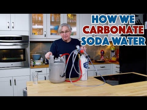 YouTube thumbnail for Tired of expensive SodaStream refills and weak carbonation?
