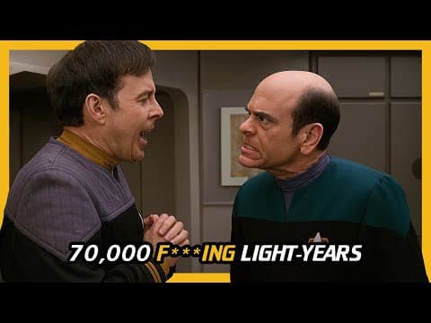 YouTube thumbnail for Voyager: Too Hot for Network TV
