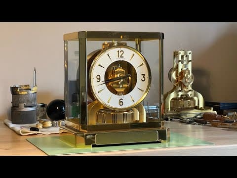 YouTube thumbnail for Clock Repair - Jaeger LeCoultre Atmos Overhaul