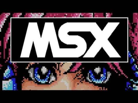 YouTube thumbnail for MSX Computers - Scrolling, Sprites, and Stereotypes