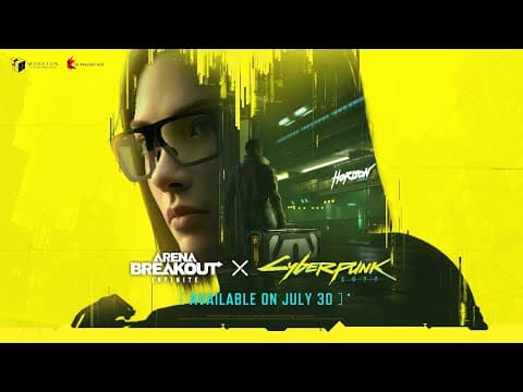 YouTube thumbnail for  [News] July 30, 2025 - When Chrome Breaches the Zone | ABI x Cyberpunk 2077 Official Collab Trailer