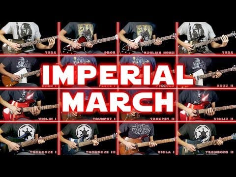 YouTube thumbnail for Star Wars Imperial March - Cooper Carter [Rock] (2017)