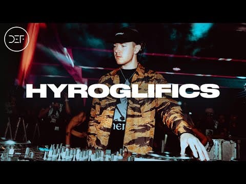 YouTube thumbnail for HYROGLIFICS (LIVE) @ DEF: UNDERGROUND