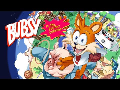 YouTube thumbnail for Bubsy in: The Purrfect Collection Release Date Trailer | September 9