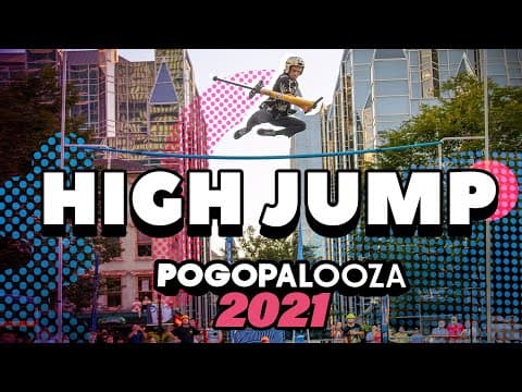 YouTube thumbnail for pogo stick high jump