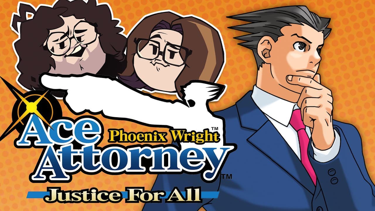YouTube thumbnail for Ace Attorney Phoenix Wright: Justice For All | Game Grumps [FULL PLAYTHROUGH]