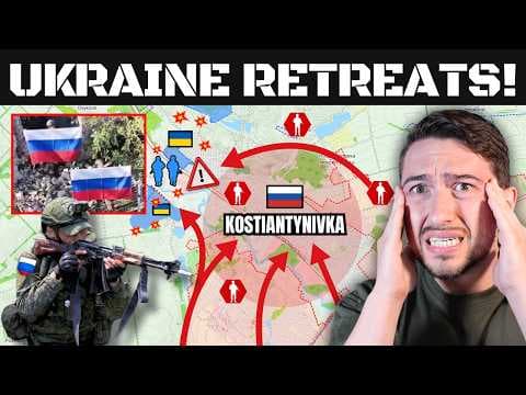 YouTube thumbnail for RU POV: Russian forces reportedly capture Kostiantynivka