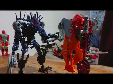 YouTube thumbnail for Bionicle: The Renegade Toa Team crosses the Death Bridge - Bionicle Day