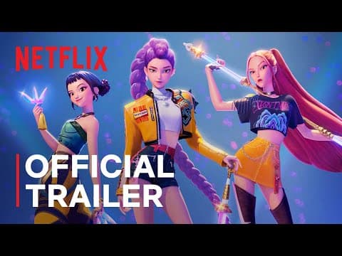 YouTube thumbnail for KPop Demon Hunters | Official Trailer