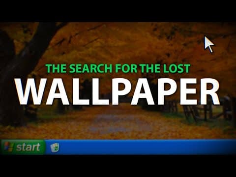 YouTube thumbnail for The Autumn Wallpaper | Windows XP's Greatest Mystery