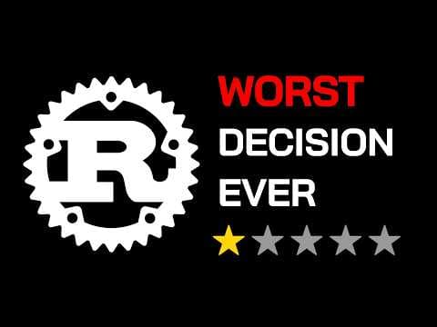 YouTube thumbnail for Rust Ruined My Career (I Can't Go Back) - Let's Get Rusty