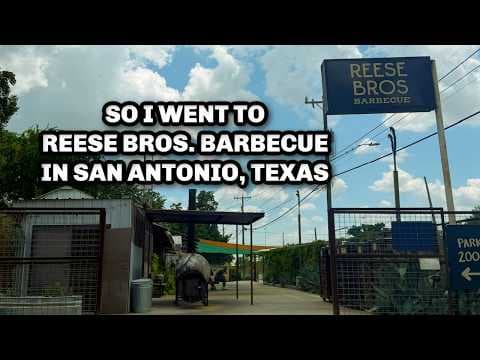 YouTube thumbnail for So I Went to Reese Bros. Barbecue in San Antonio, Texas