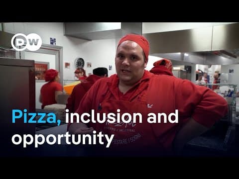 YouTube thumbnail for PizzAut: Italy's first pizzerias run by autistic personnel